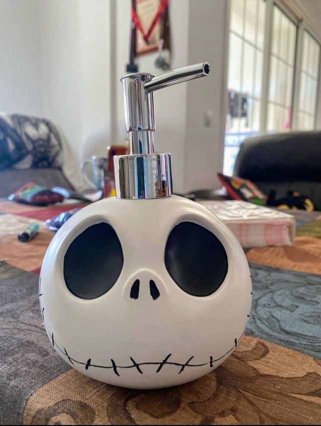 Dispensador jabón liquido Jack Skellington