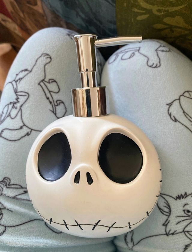 Dispensador jabón liquido Jack Skellington