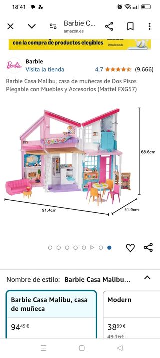 Barbie Casa Malibú Mattel