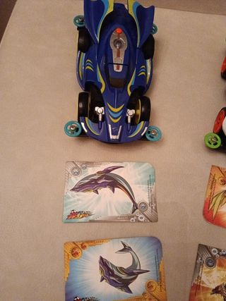 Scan 2 go Slazor e Falgor con carte Giochi Prezios