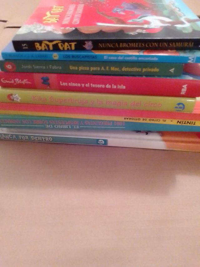 Lote 10 libros infantiles