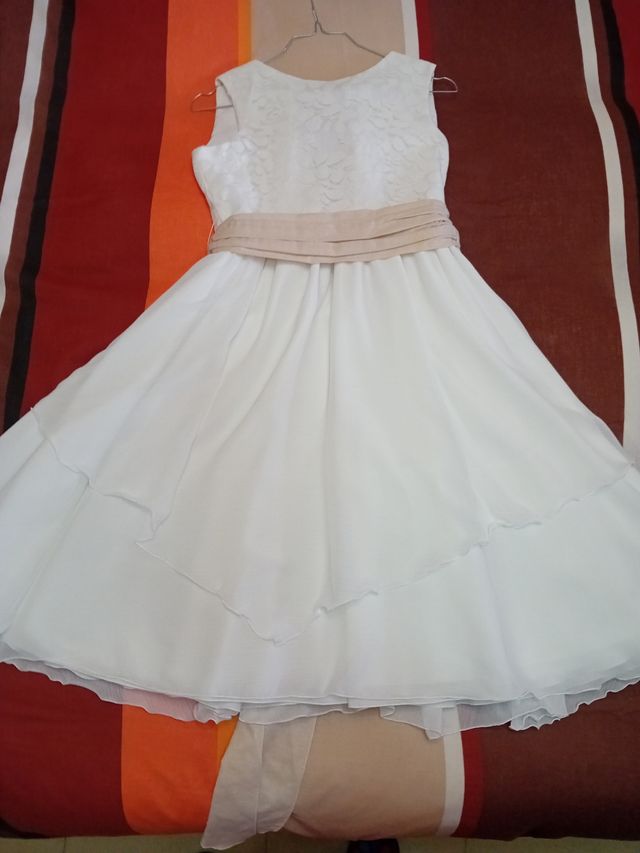 Vestido ceremonia o comunión corto