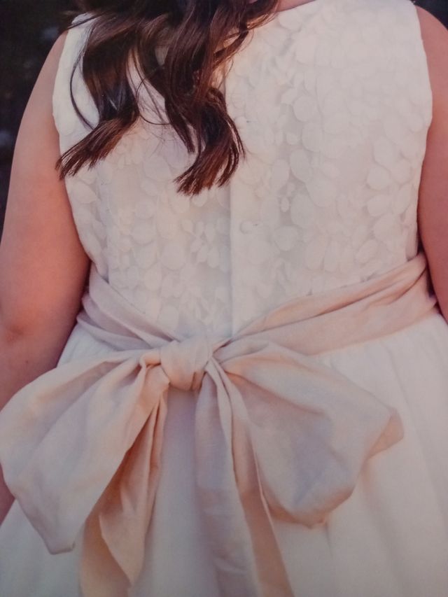 Vestido ceremonia o comunión corto