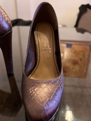 Zapato tacon mujer