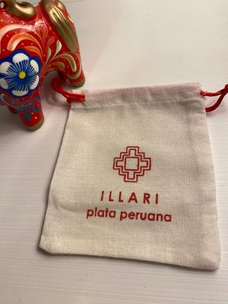 Colgante plata peruana 950 y semillas de huayruro