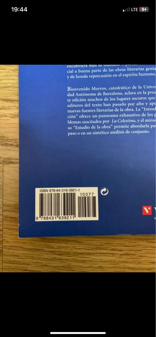 Libro la celestina vicens vives