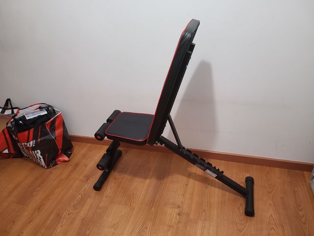 Banco de entrenamiento plegable