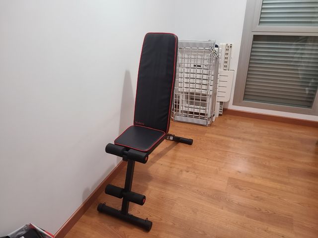 Banco de entrenamiento plegable