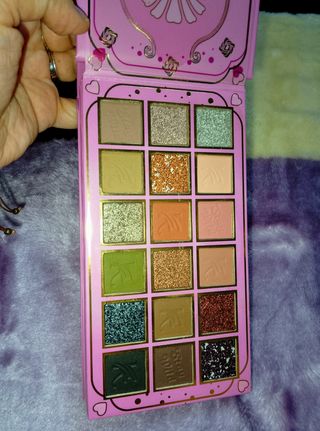 Lote de paletas de maquillaje