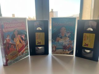Pocahontas 1 y 2 VHS Disney