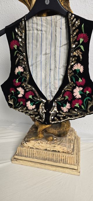 Chalecos antiguo torero traje de corto 