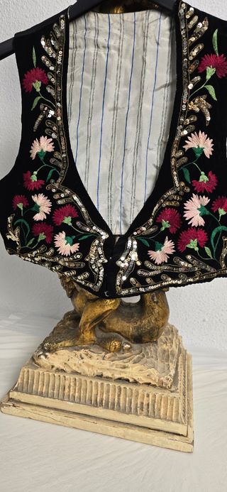 Chalecos antiguo torero traje de corto 