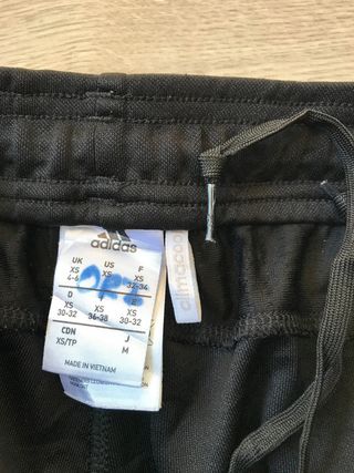 Adidas Pantalón Chándal Vintage Climacool negro