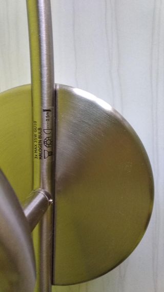 Lámpara 3 focos led IKEA (mod. Leding) NUEVA