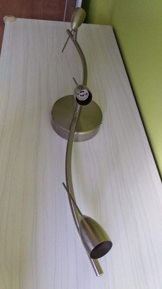 Lámpara 3 focos led IKEA (mod. Leding) NUEVA