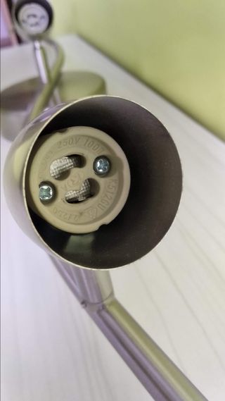 Lámpara 3 focos led IKEA (mod. Leding) NUEVA