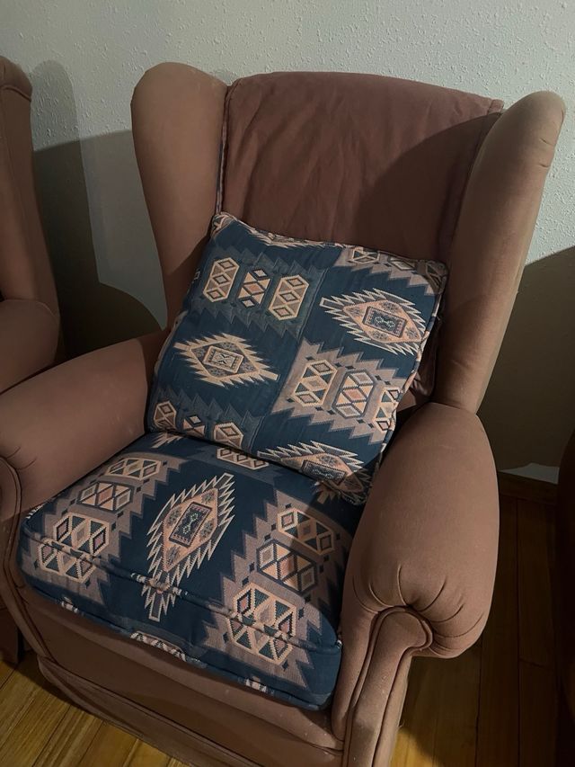 Pack de sillones y puffs