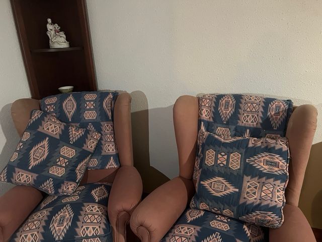 Pack de sillones y puffs