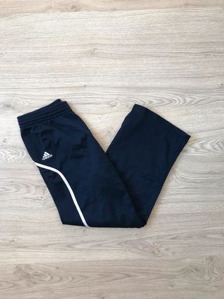 Adidas Pantalón Chándal Vintage Climalite Azul y