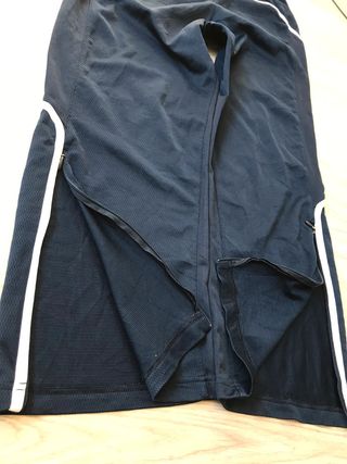 Adidas Pantalón Chándal Vintage Climalite Azul y