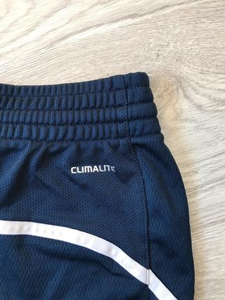 Adidas Pantalón Chándal Vintage Climalite Azul y