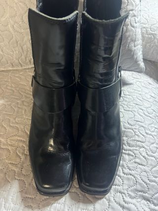 Botines de mujer negros mango