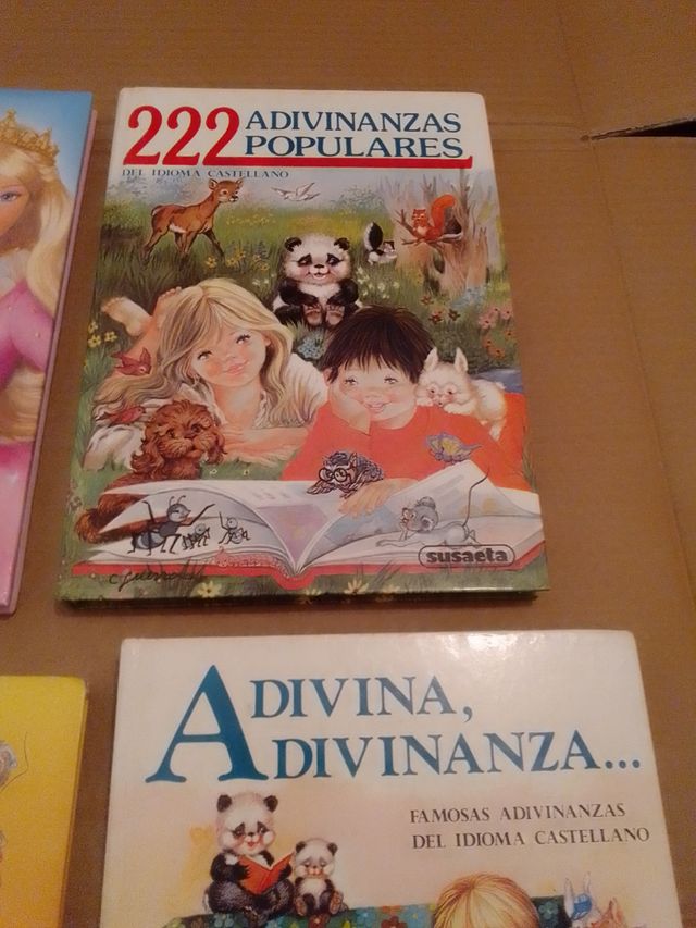 Lote 4 libros infantiles