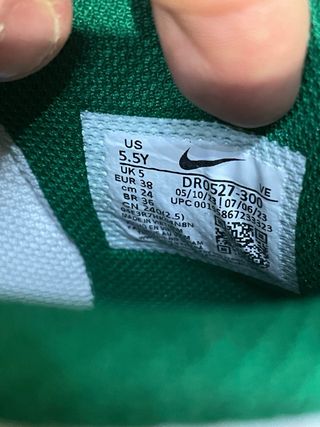 Nike Dunk High ND OG Celtics 38