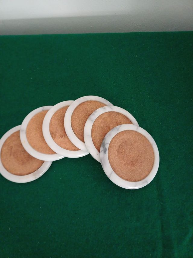 Sottobicchieri in marmo