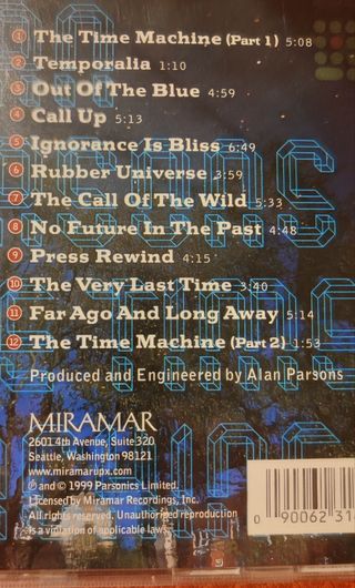 CD Alan Parsons Project "The time mach