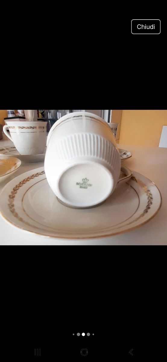 Tazze vintage porcellana Scherzer