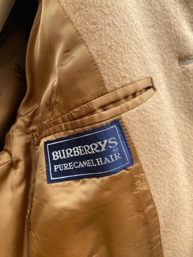 Burberry in camelhair