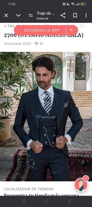 Traje de boda hombre