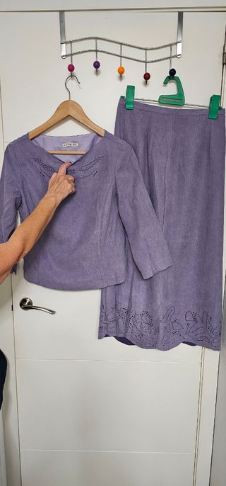 Blusa y falda Miguel Berbel 