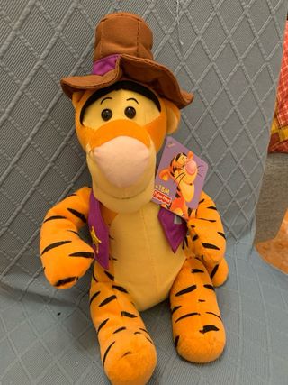 Peluche di Tigro sceriffo  con etichetta dell
