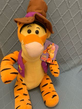 Peluche di Tigro sceriffo  con etichetta dell