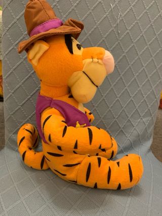 Peluche di Tigro sceriffo  con etichetta dell