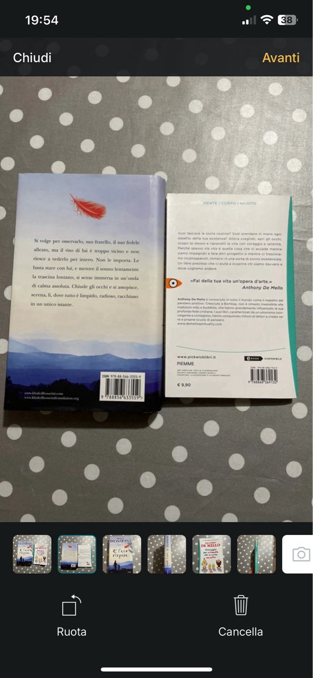 Due libri per il tempo libero