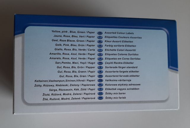 DYMO 99011 (S0722380) 4 colores (NUEVO)