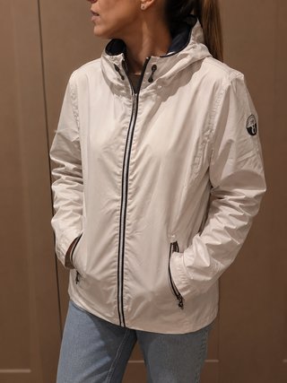 chubasquero blanco Tribord