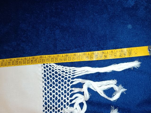 Asciugamani in fiandra frange vintage