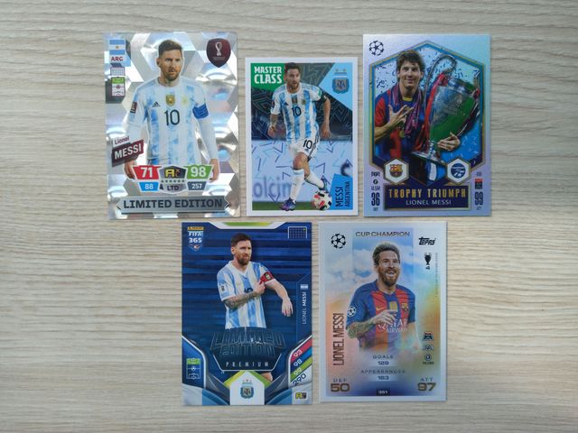 Cartas de Leo Messi y Cristiano Ronaldo ( Cambio )