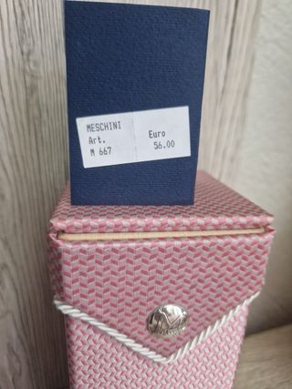 Portabiberon neonato decorazione argento