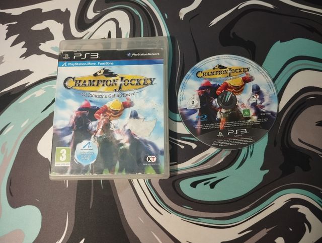 ✨ RARO Champion jockey galop hockey ps3