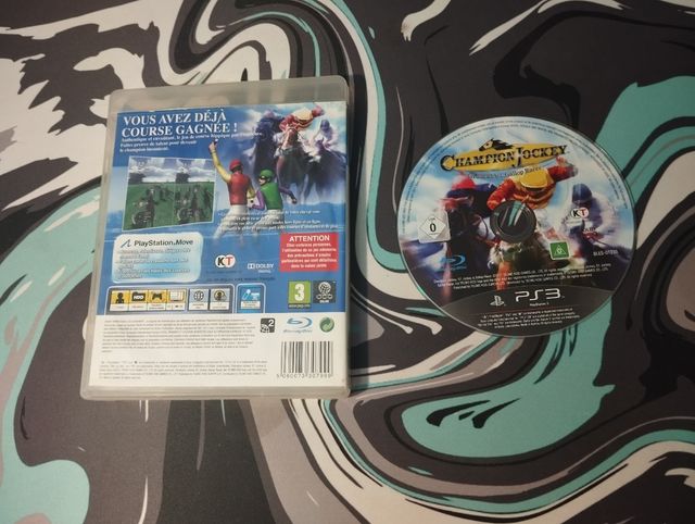 ✨ RARO Champion jockey galop hockey ps3