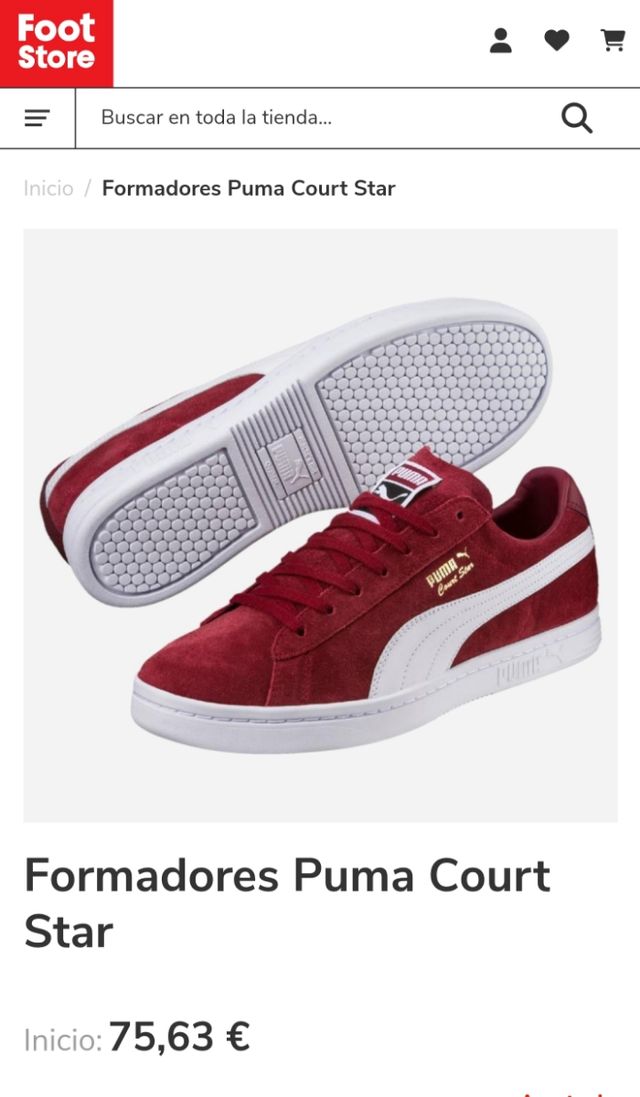 Zapatillas Puma Court Start N 44'5