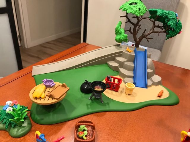 Parque infantil playmobil