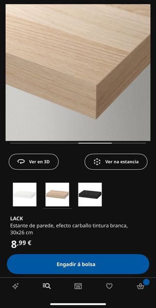 Estante de pared Lack Ikea