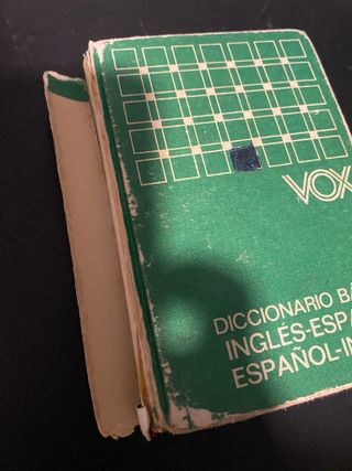 Diccionarios (1€ cada uno hasta 30 nov 2025)