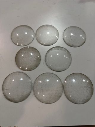 Cristal luz delantera bici